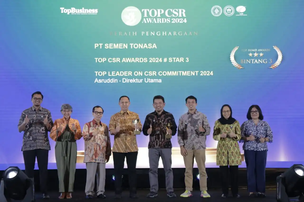 PT Semen Tonasa raih Top CSR Award 2024, bukti komitmen pemberdayaan masyarakat